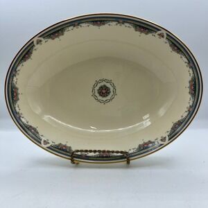 Royal Doulton Albany H.5121 Oval Vegetable Serving Bowl Fine Bone China Gold Rim